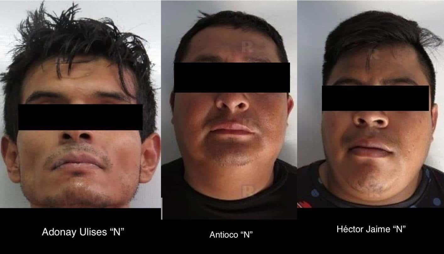 Detienen a tres presuntos narcomenudistas en Córdoba