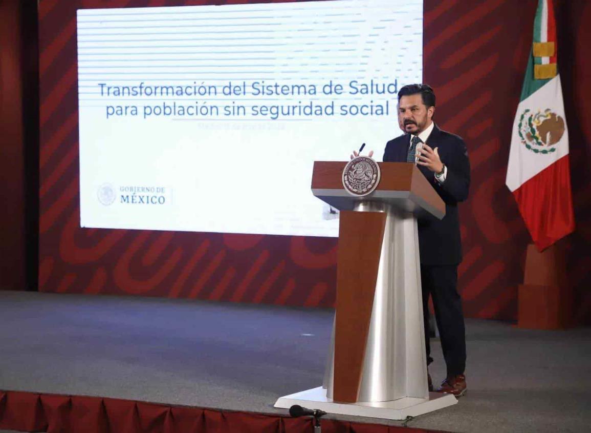 Trabaja Federación en modelo integral de salud para personas sin seguridad social