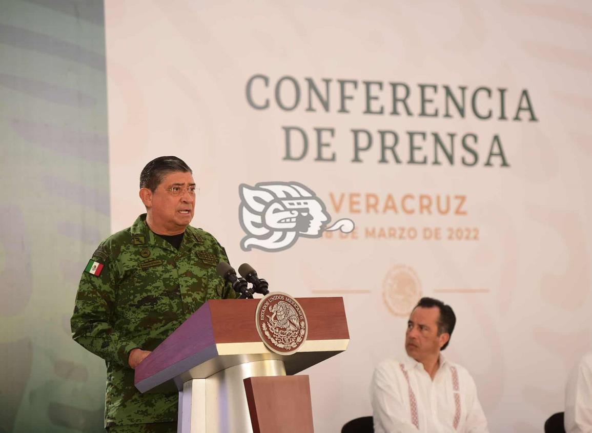 Ocupa Veracruz el lugar 22 en delitos de alto impacto: Sedena