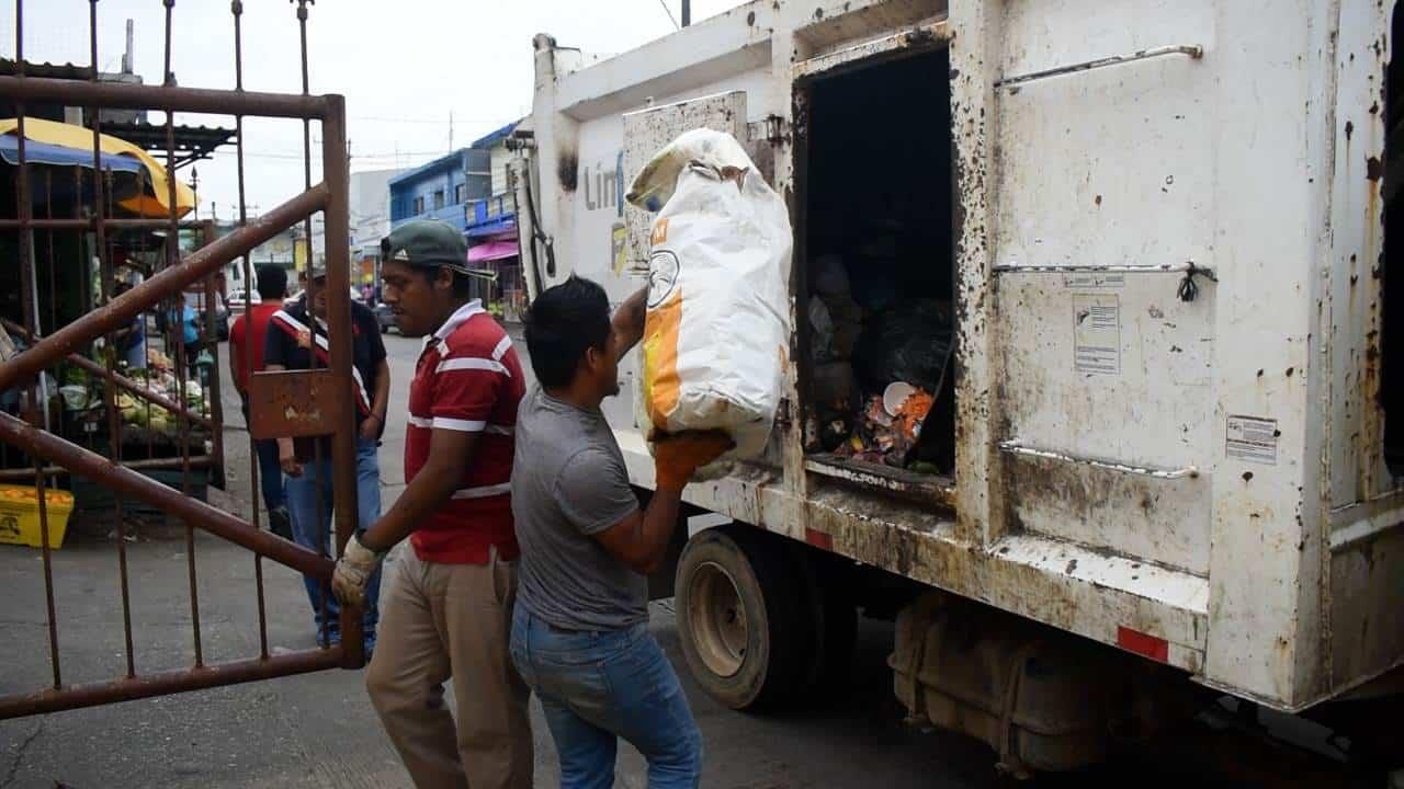 El servicio de recolección de basura  de Nanchital se reanuda el martes