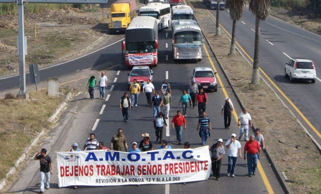 Amotac se alista para paro nacional en carreteras este 31 de mayo y 1 de junio