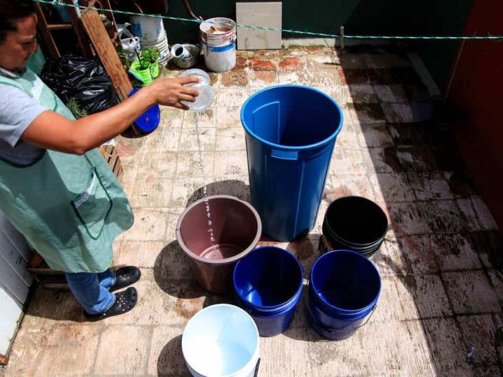 Estas 3 colonias de Veracruz podrían presentar falta de agua