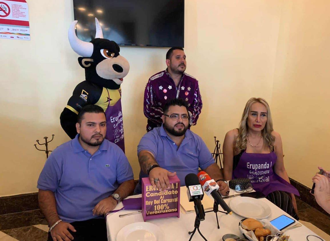 Exparticipante de Máster Chef quiere ser rey del Carnaval de Veracruz