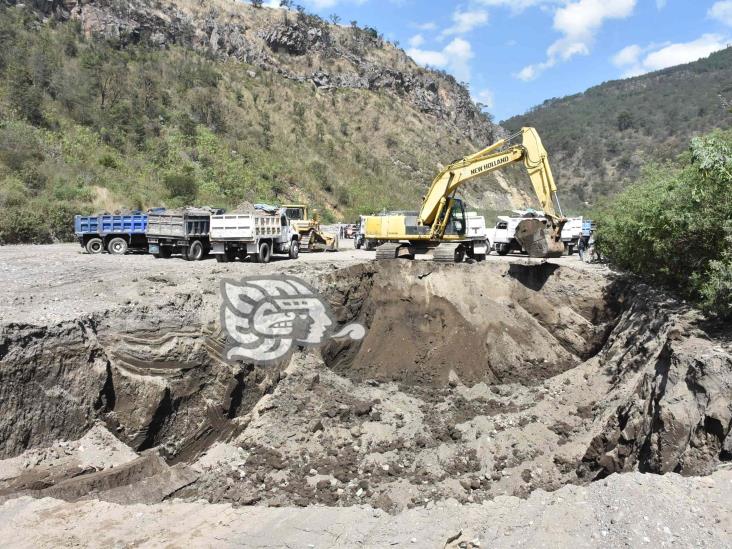 Al 70%, desazolve de presas retenedoras El Infiernillo, en Nogales