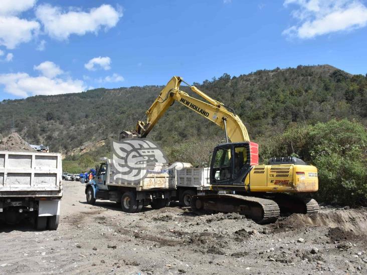 Al 70%, desazolve de presas retenedoras El Infiernillo, en Nogales