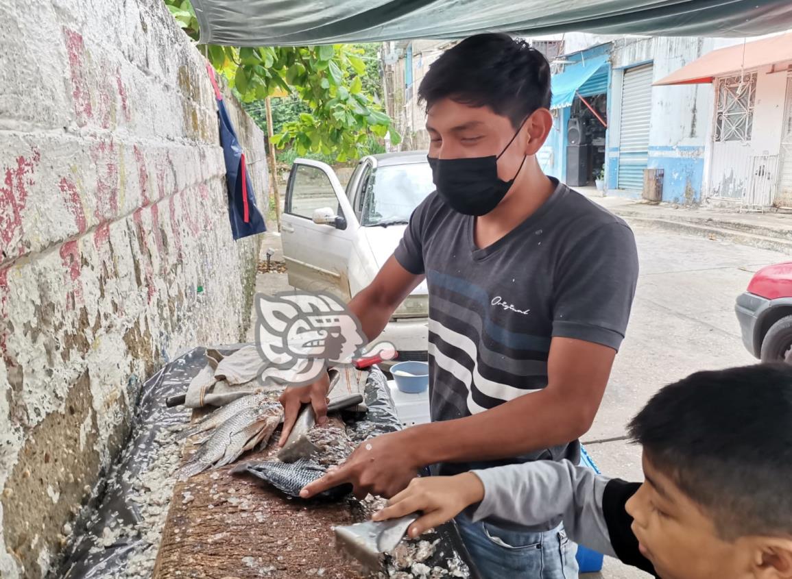 Venta de mariscos se mantiene a la baja durante cuaresma 