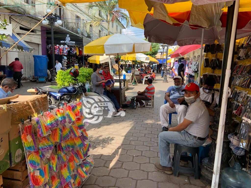 Callejón de ambulantes será ahora de artesanos en Acayucan