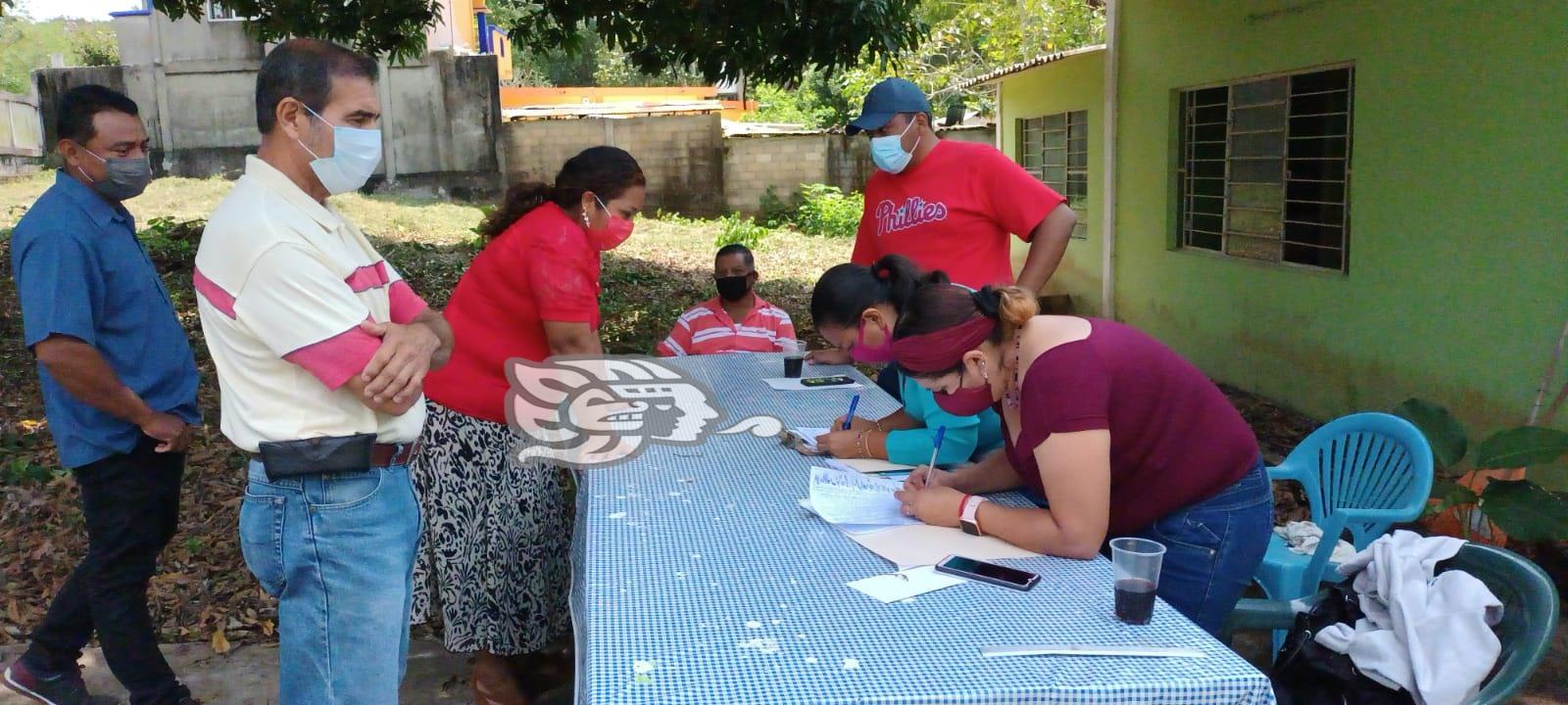 Destacada participación en elección de sub agencias en Agua Dulce