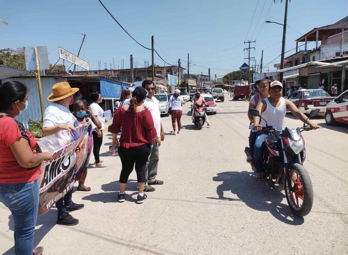 En Moloacán denuncian campaña telefónica contra la Revocación de Mandato