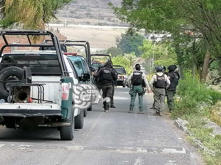 Aparece cuerpo embolsado en predio de Camerino Z. Mendoza