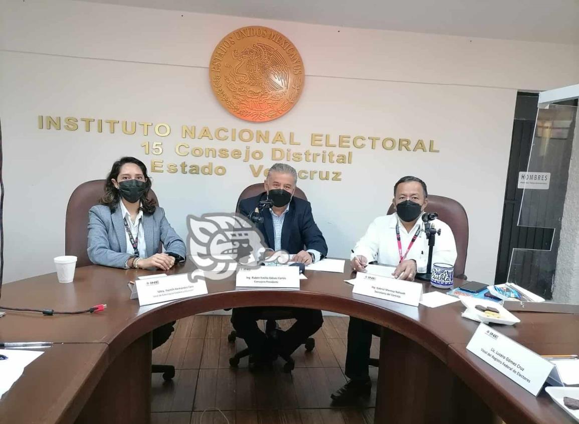 Sin presencia del PAN, PRI y PRD, instalan Consejo Distrital 15 en Orizaba