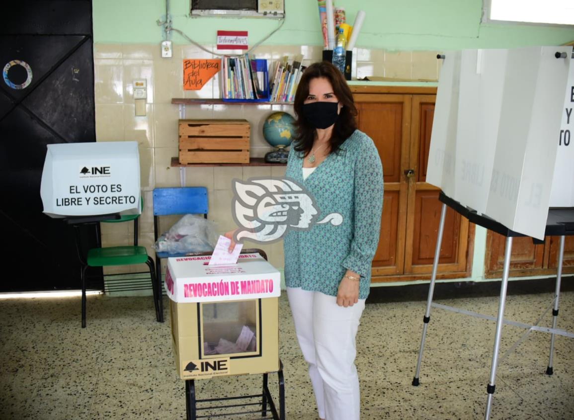 Revocación de mandato es un cambio trascendental en la democracia: Mónica Robles