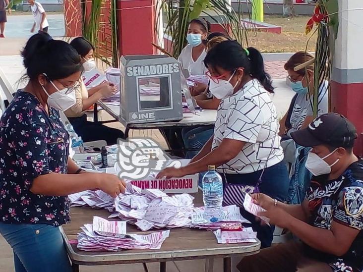 Más de 9 mil jaltipanecos votaron por la continuidad de AMLO