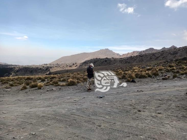 Prensa de EU investiga pérdida de agua en zona del Pico de Orizaba