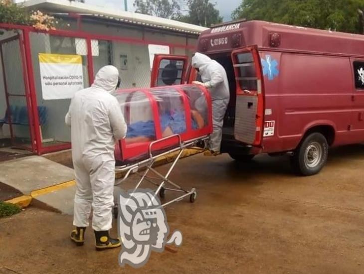 Abandonada por falta de dinero ambulancia COVID 19