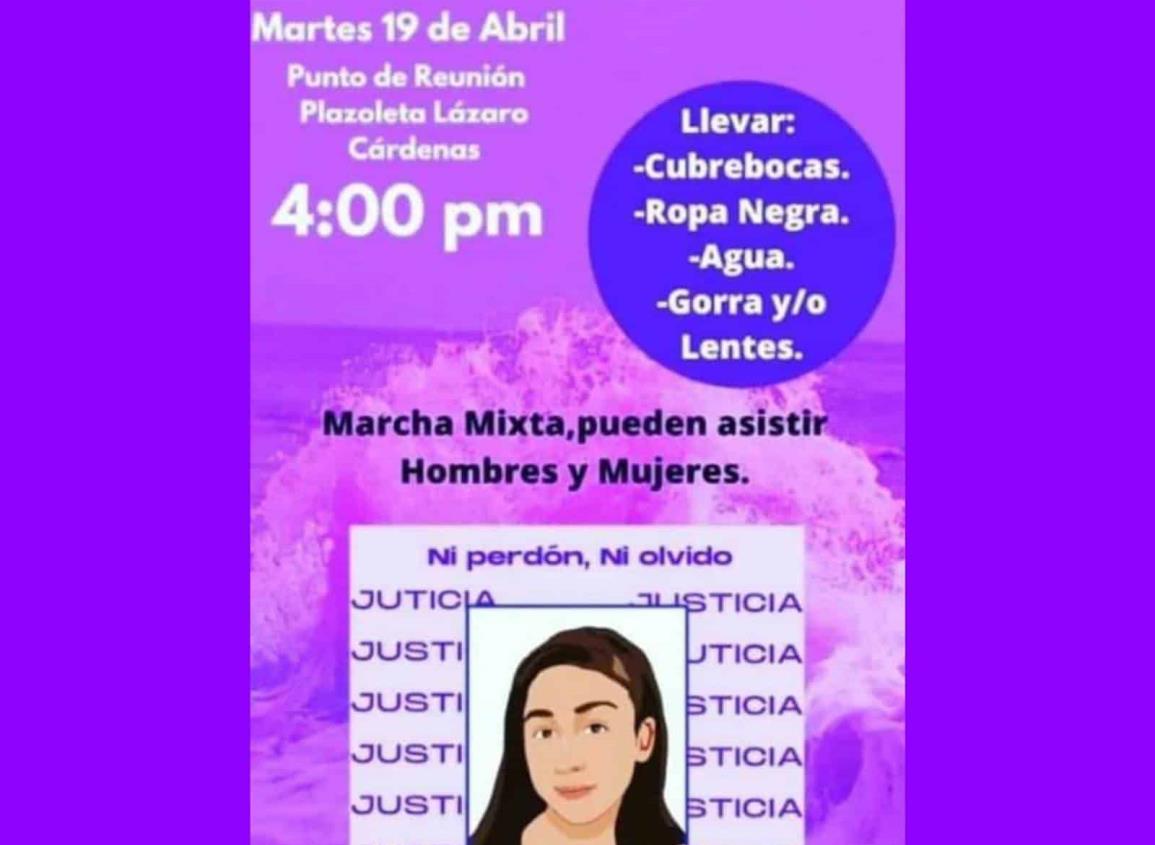 Feministas Medusa convocan a marcha por el caso de Itzel Dayana