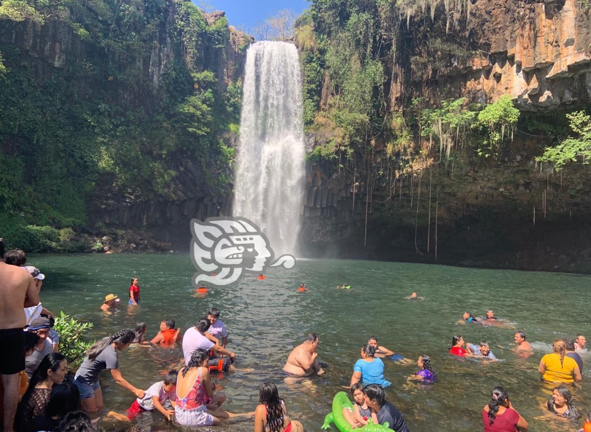 Posible explotación infantil a la vista de turistas en Soteapan