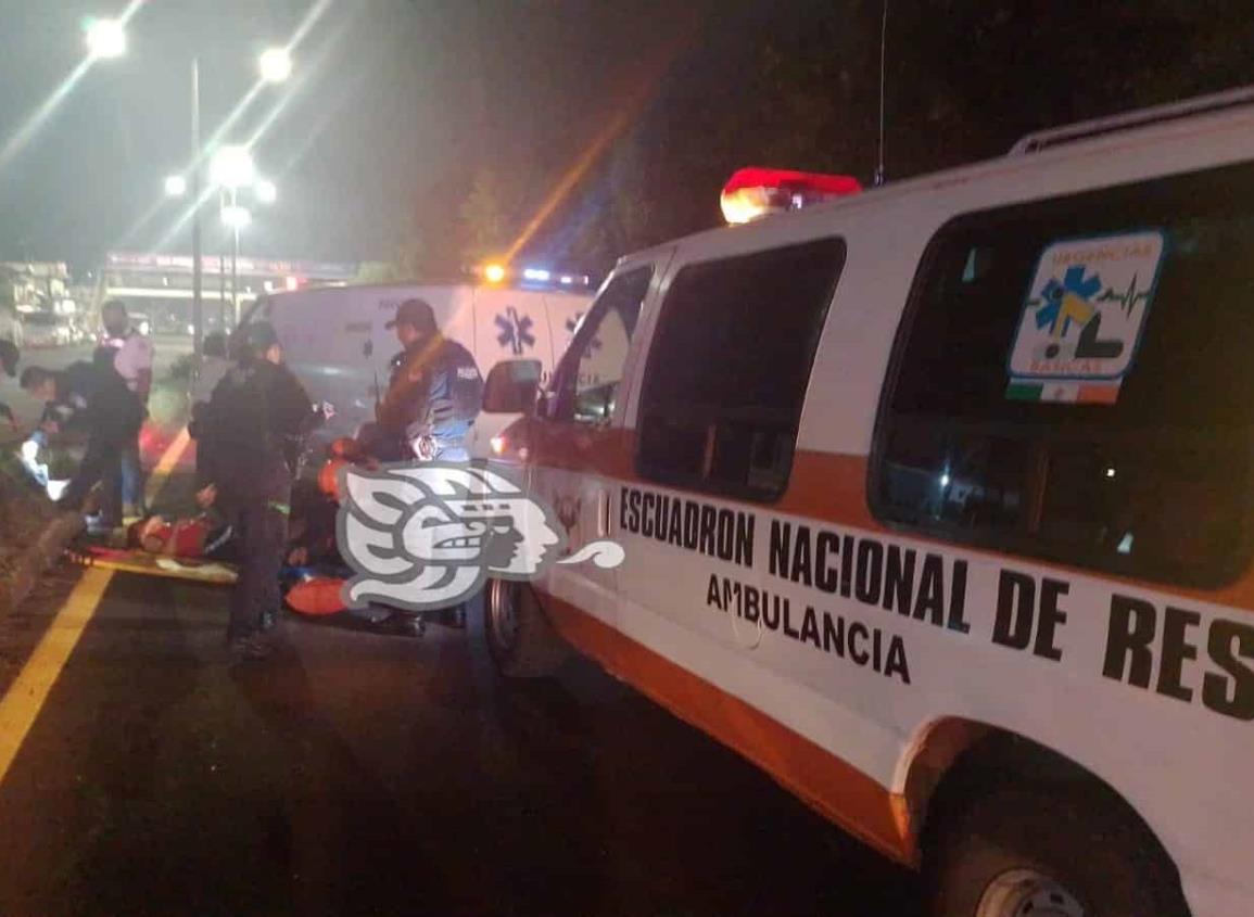 Hombre es arrollado intentando cruzar el bulevar Xalapa-Banderilla