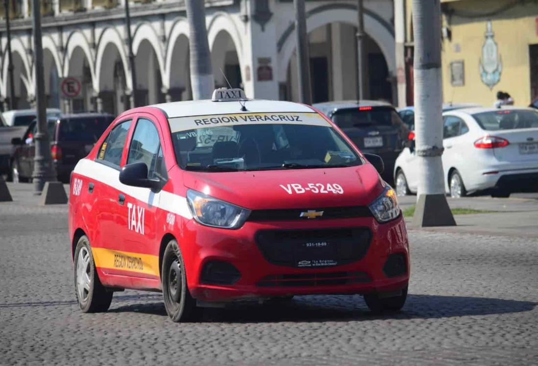 Servicio de taxi sólo aumentó el 50 por ciento en Carnaval de Veracruz