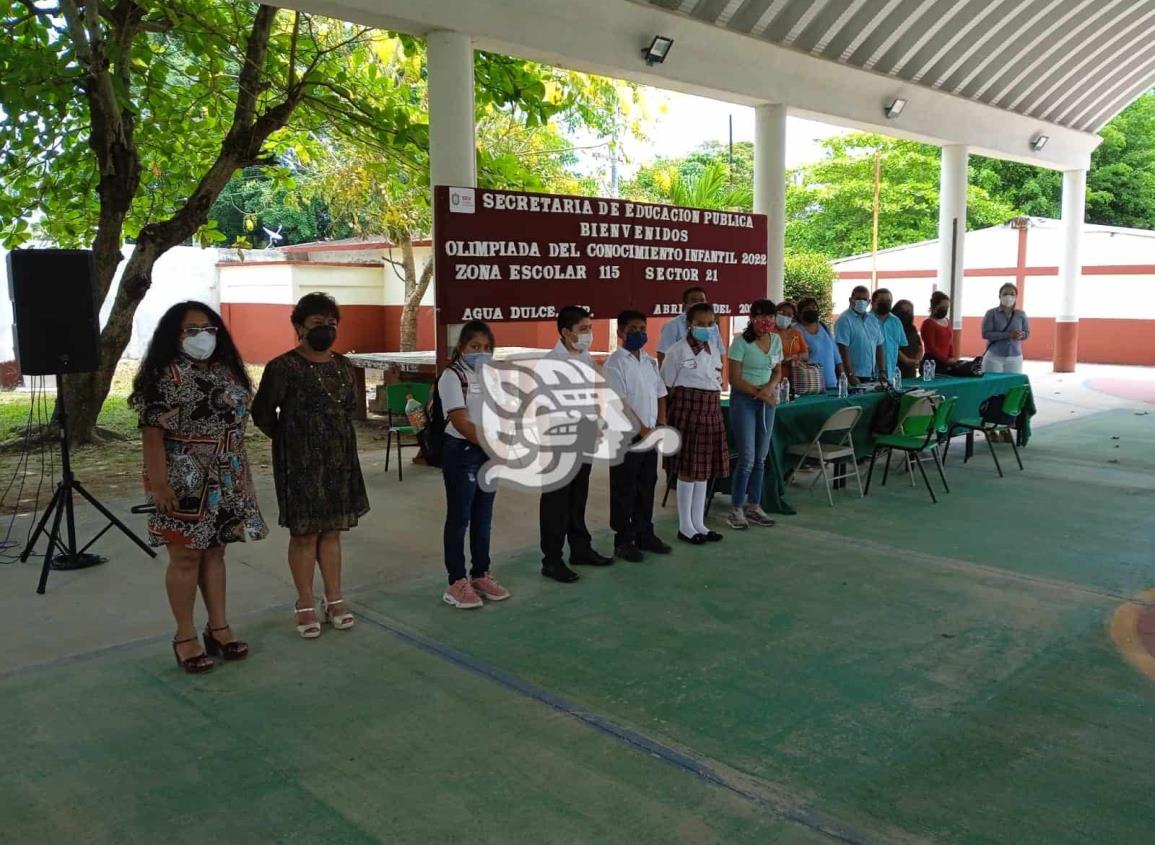 Se realizó la Olimpiada del Conocimiento 2021-2022 en Agua Dulce