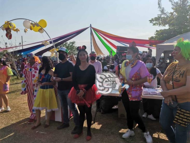 Celebraron el día del Niño en Ixhuatlán del Sureste y Nanchital