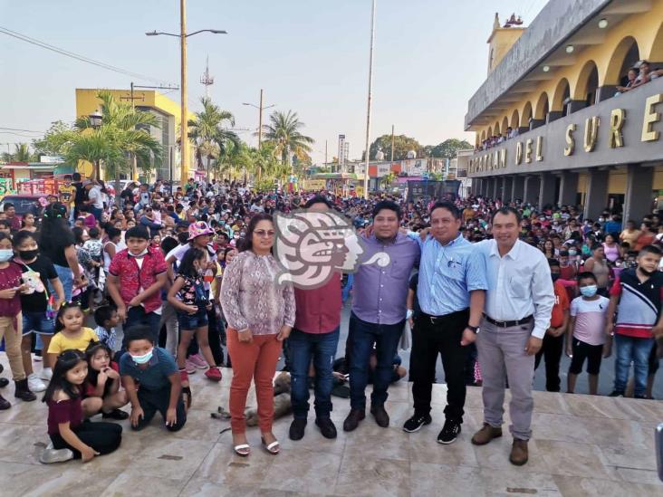 Celebraron el día del Niño en Ixhuatlán del Sureste y Nanchital