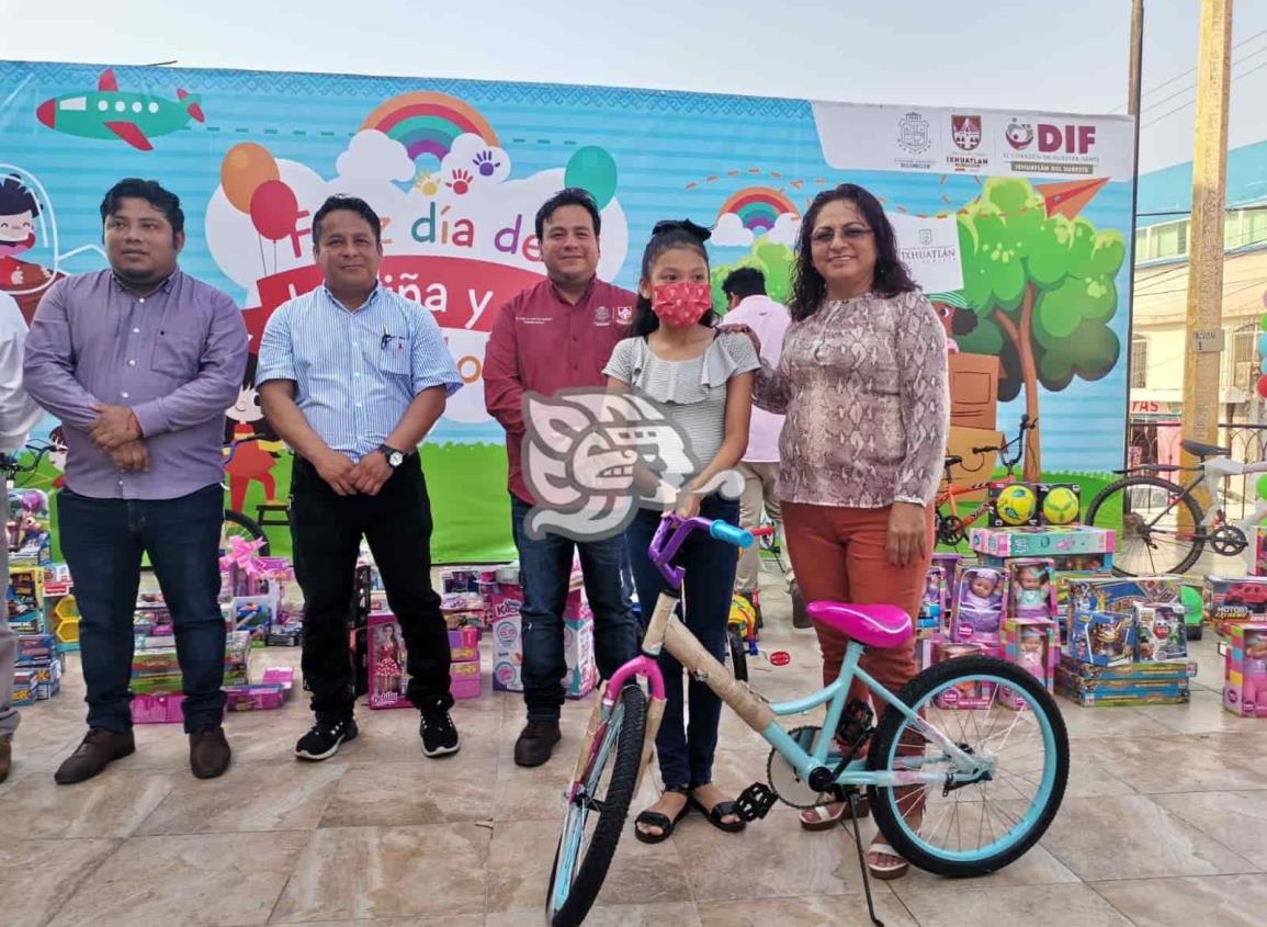 Celebración del Día del Niño en Nanchital será con juguetes y comida saludable