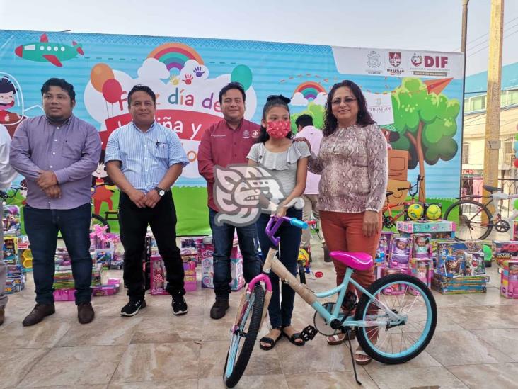 Celebraron el día del Niño en Ixhuatlán del Sureste y Nanchital