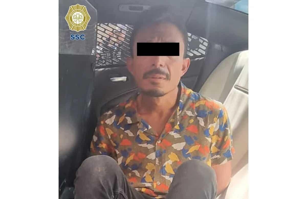 Detienen a sujeto que presuntamente agredió a un menor en una taquería de la CDMX