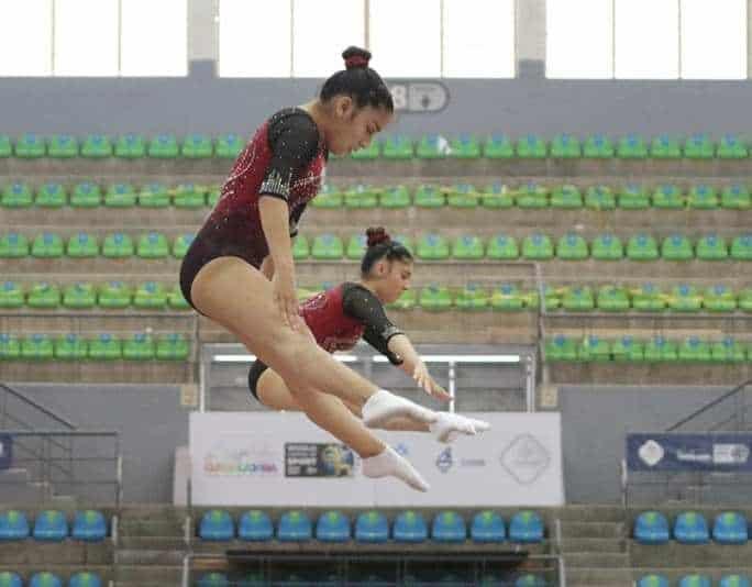 Gimnastas de trampolín al Nacional en Guadalajara