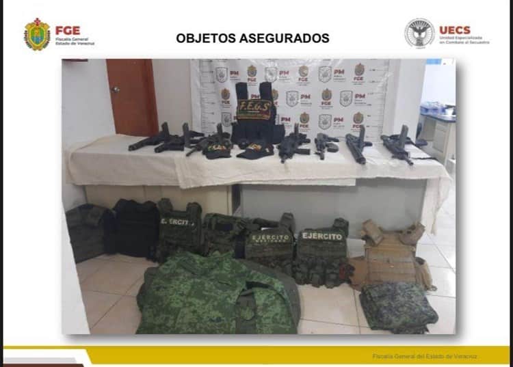 Detienen a cinco con armas y un tigre en Tuxpan