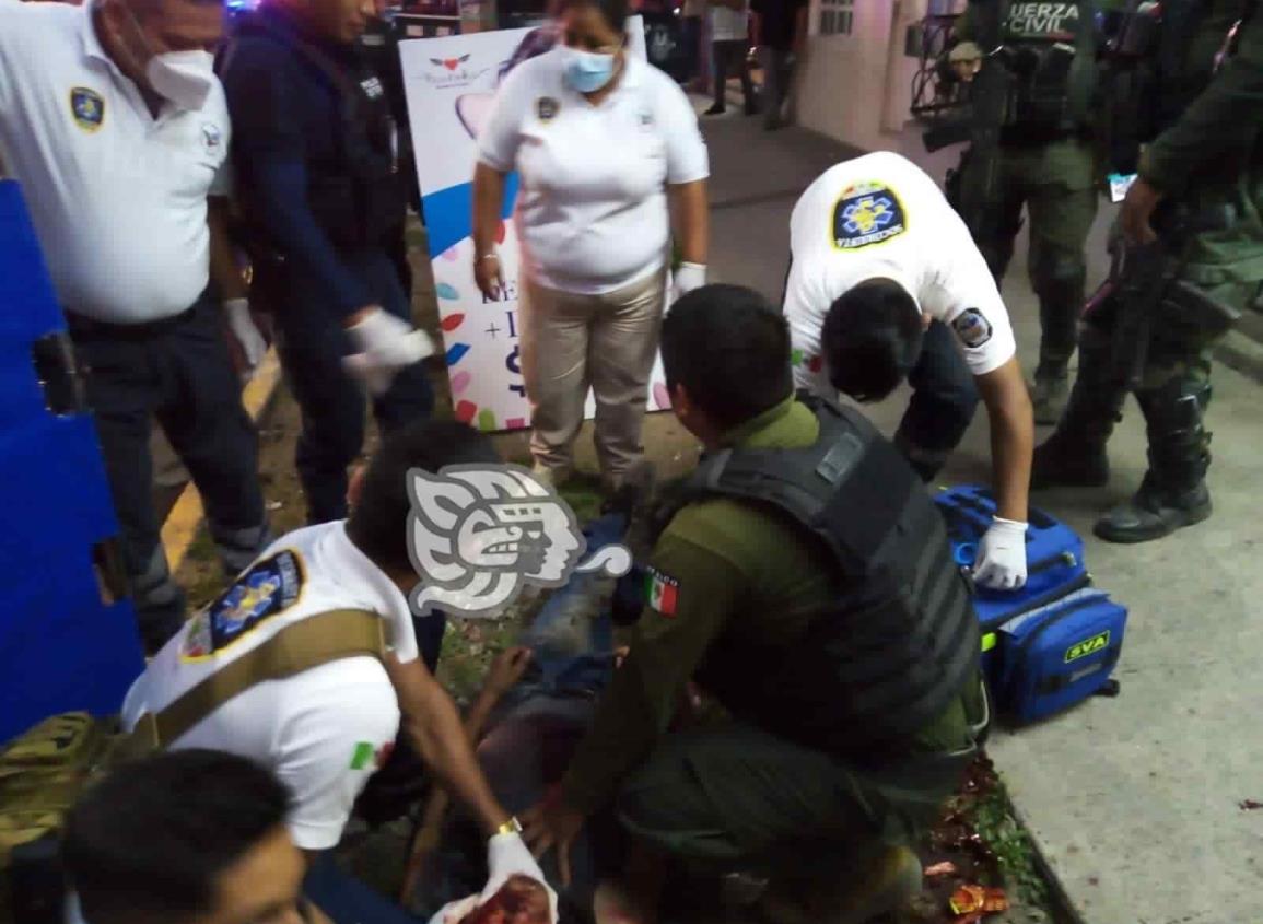 Un herido tras riña en la colonia Guadalupe Victoria de San Andrés Tlalnelhuayocan