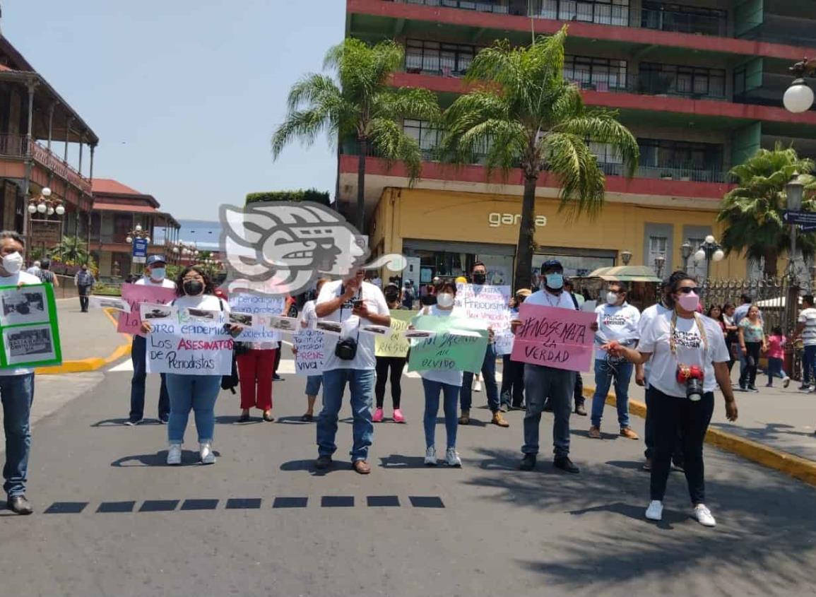 En Orizaba, periodistas exigen seguridad y un alto a hostigamientos