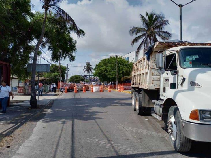 ¡Atento! Se registran múltiples cierres viales en el puerto de Veracruz