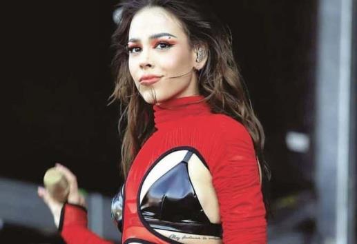 Anuncia Danna Paola que dio positivo al covid-19 tras concierto el fin de semana