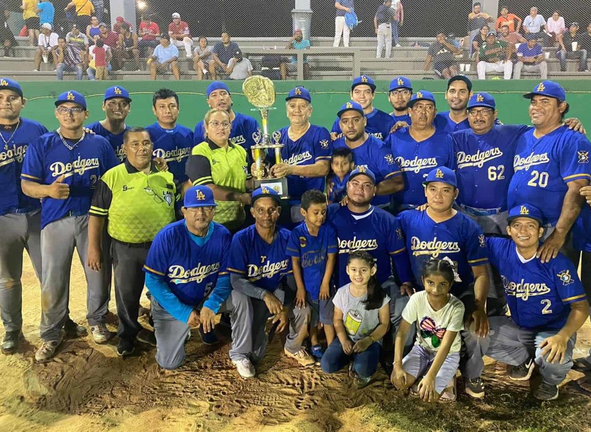 Dodgers conquistó el gallardete de la Liga Sabatina de Softbol