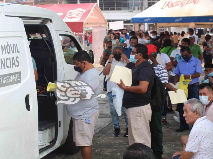 No se da abasto el módulo de licencias en Agua Dulce