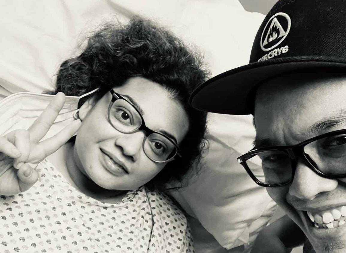 ¡Ya está mejor! Franco Escamilla informa sobre salud de su esposa