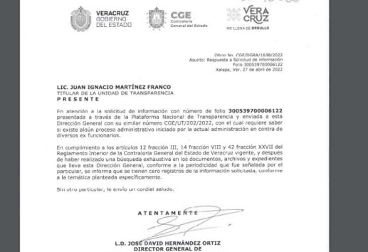 Contraloría no investigó corrupción de yunistas ni duartistas