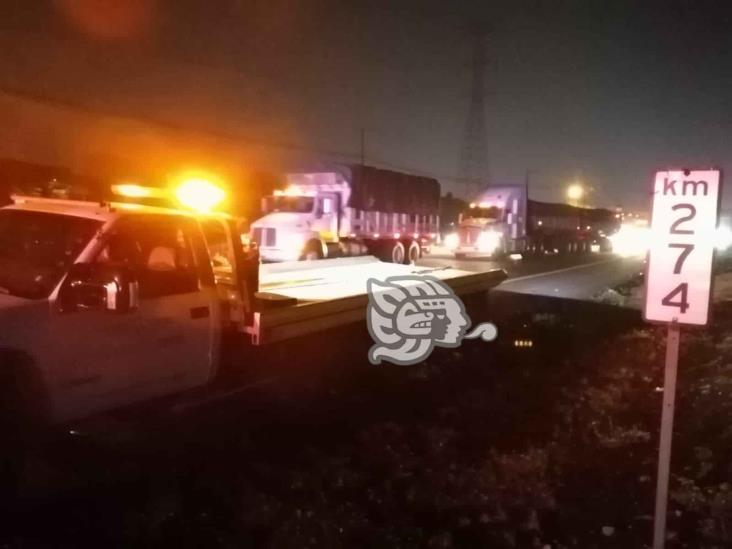 Arrollan a trabajador de refresquera en la Córdoba-Puebla