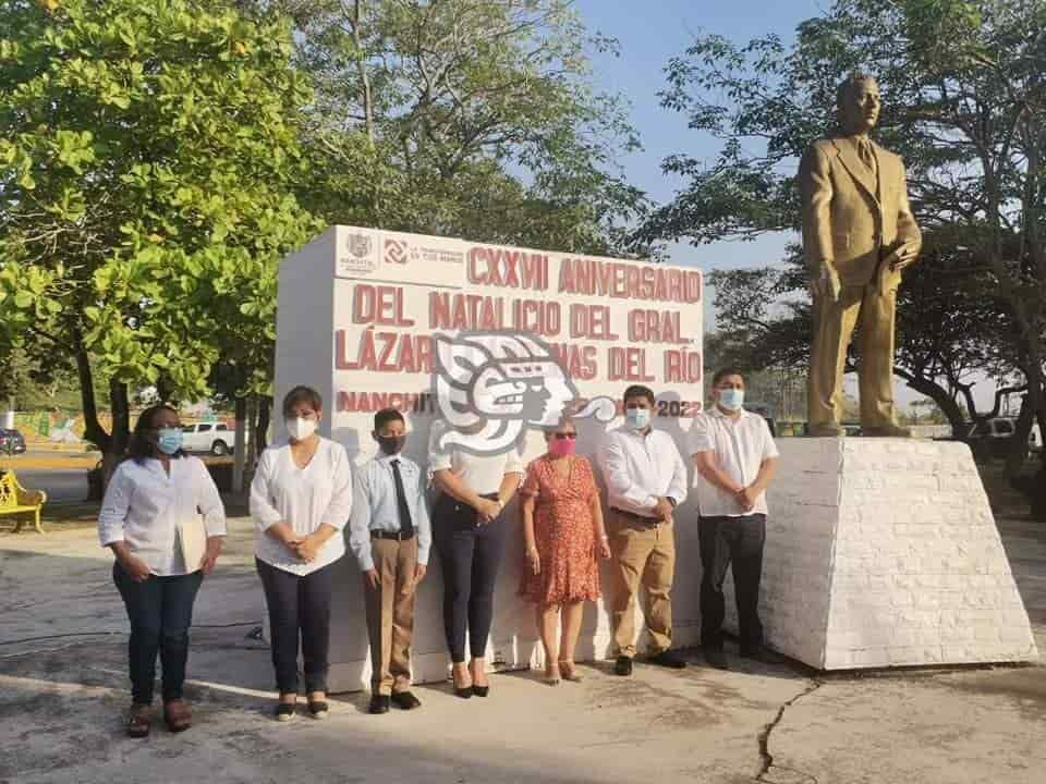 Conmemoran el 127 aniversario del natalicio del general Lázaro Cárdenas del Río