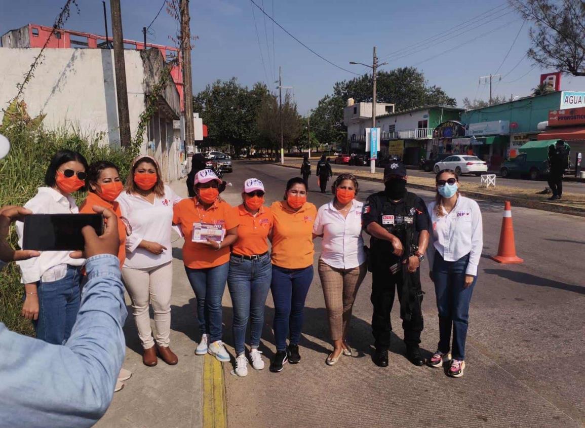 Promueven activación de la aplicación Mujer Alerta en Nanchital