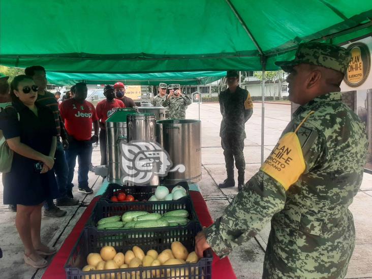 Lista SEDENA para enfrentar temporada de ciclones y lluvias en el sur