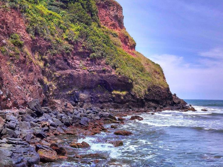 Peña Hermosa, una de las playas placenteras de la Región Olmeca