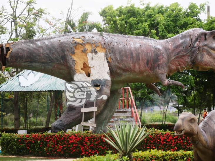 Se extingue el parque Jurásico en Coatzacoalcos