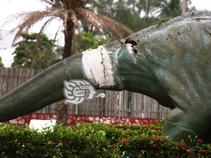 Se extingue el parque Jurásico en Coatzacoalcos