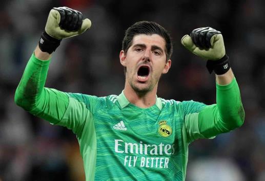 Courtois se burla de críticas de David Faitelson al Real Madrid