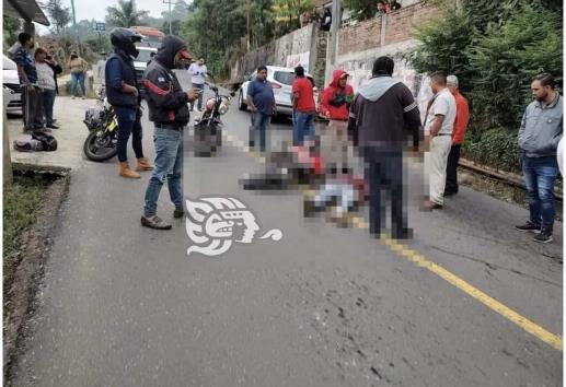 Entre la vida y la muerte, joven hombre que se accidentó en la Orizaba- Zongolica