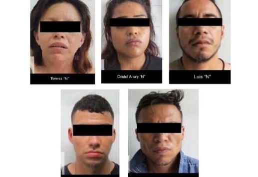 Detienen a 5 en Córdoba; sería por robo y venta de drogas