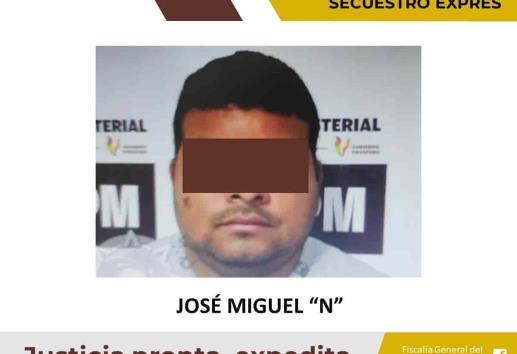Por secuestro exprés, delincuente sentenciado a 40 años de prisión